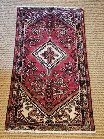 Antique Persian Pure Wool Rug at Sturmans  Antiques rugs for sale