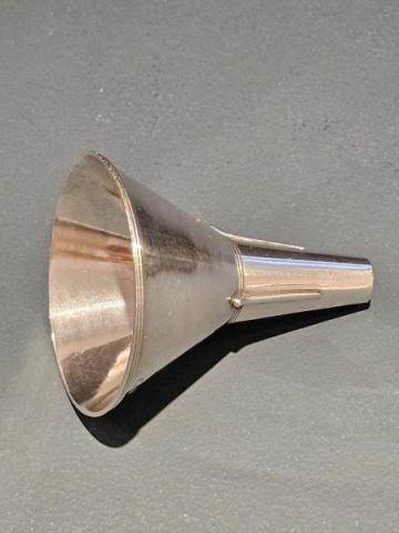 Antique Rare Georgian Silver Decanter Funnel by Alice & George Burrows of London at Sturmans Antiques silver for sale