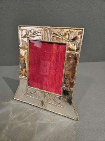 Antique Arts and Crafts Silver Photo Frame by Deakin & Francis of Birmingham  at Sturmans Antiques photo frame for sale