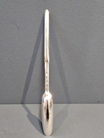 Antique Georgian Silver Marrow Scoop by John Gorham at Sturmans Antiques silver for sale