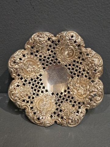 Antique Victorian Silver Bon Bon Dish James Dixon & Sons Ltd of Sheffield at Sturmans Antiques silver for sale