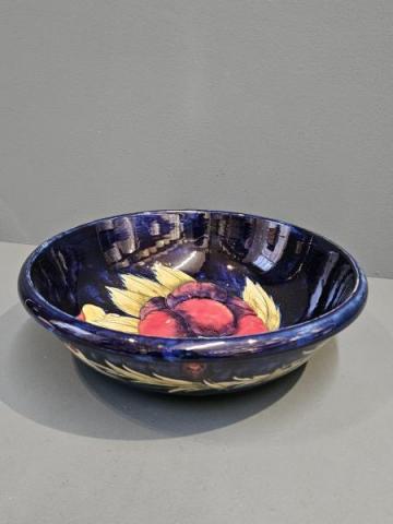 Antique Large Moorcroft Pansy Vase at Sturmans Antiques Moorcroft for sale 