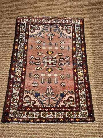 Antique Persian Pure Wool Rug at Sturmans Antiques rugs for sale