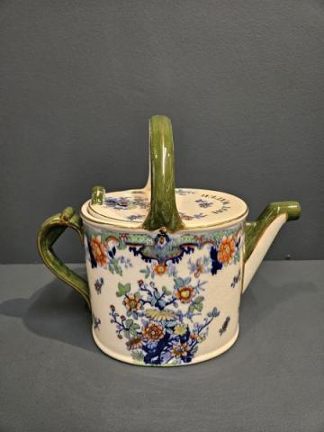 Antique Victorian Royal Doulton Country House Hot Water Can at Sturmans Antiques ceramics for sale