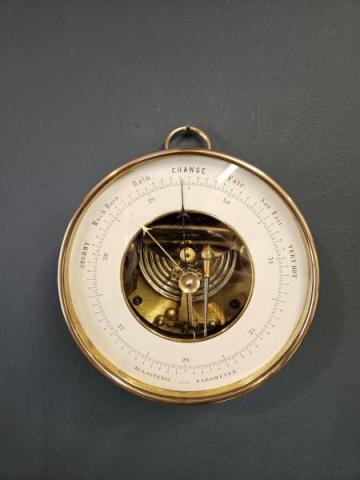 Antique Large Victorian Skeletonised Marine Barometer at Sturmans Antiques barometer for sale