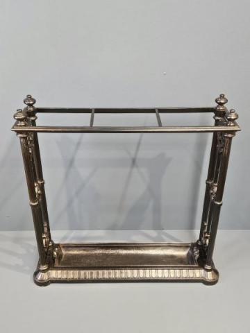 Antique Victorian Cast Iron Stick Stand at Sturmans Antiques umbrella stand for sale