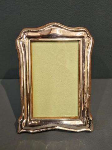 Antique Silver Photo Frame with Embossed Decoration Green & Cadbury of Birmingham at Sturman Antiques silver photo frame for sale