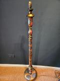 Antique Outstanding Kashmiri Lamp Standard at Sturmans Antiques lighting for sale